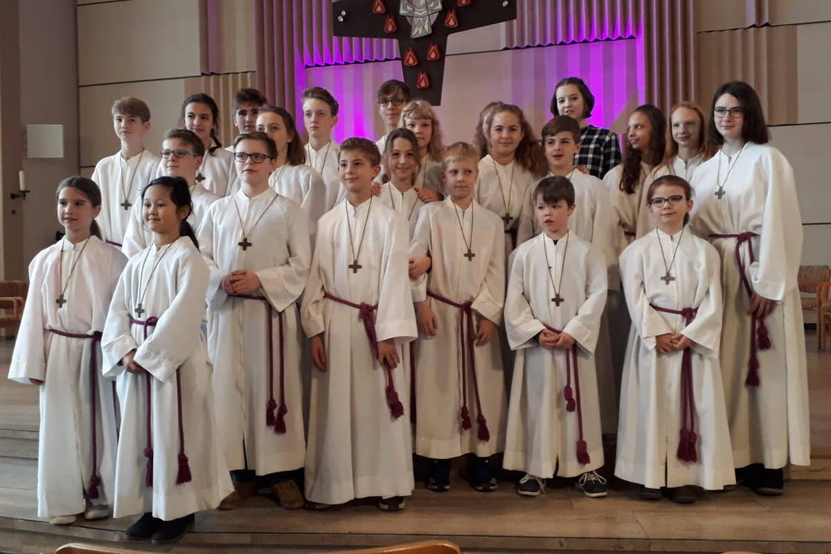 Ministranten der Pfarrgemeinde Heilig Geist